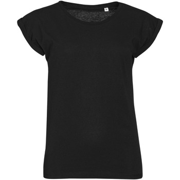 Abbigliamento Donna T-shirt maniche corte Sols MELBA TROPICAL GIRL Nero