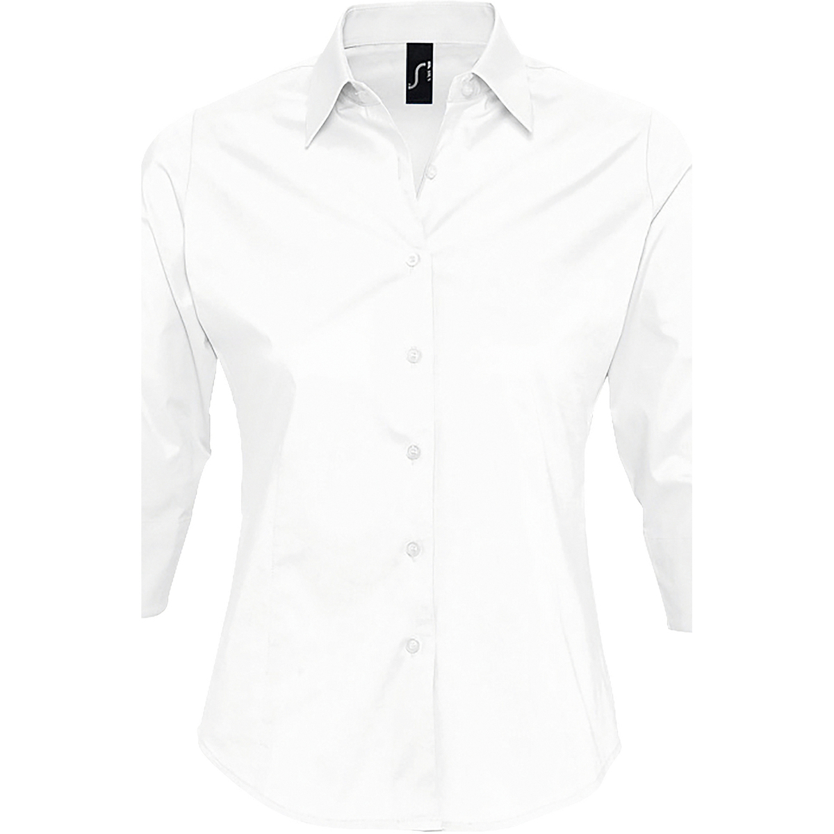 Abbigliamento Donna Camicie Sols EFFECT ELEGANT Bianco