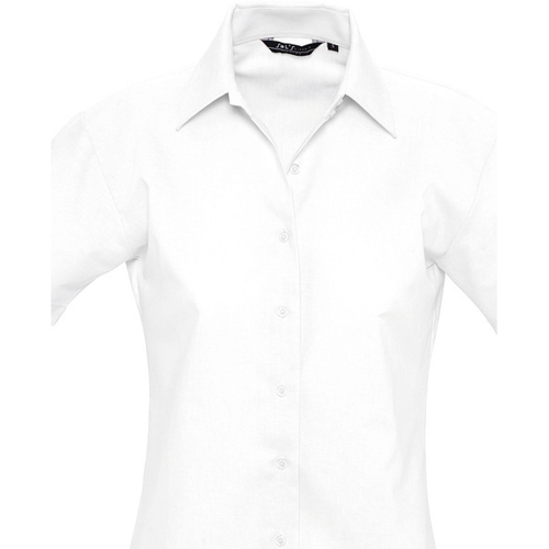 Abbigliamento Donna Camicie Sols ELITE OXFORD Bianco