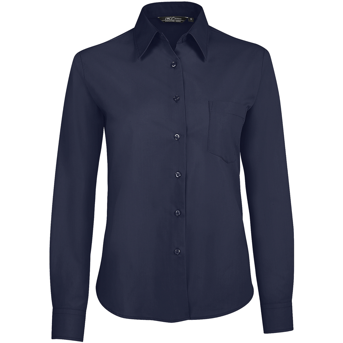 Abbigliamento Donna Camicie Sols EXECUTIVE POPELIN WORK Blu