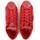 Scarpe Donna Sneakers basse Philippe Model sneakers donna in pelle rossa scamosciata con Rosso