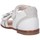Scarpe Bambina Sandali Romagnoli 3069-126 BIANCO Sandalo Bambina Bianco/argento Multicolore