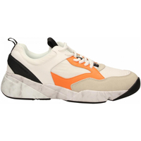 Scarpe Uomo Sneakers Cromier TECNOnylon white-orange