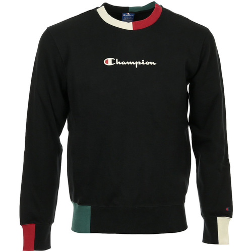 Abbigliamento Uomo Felpe Champion Crewneck Sweatshirt Nero