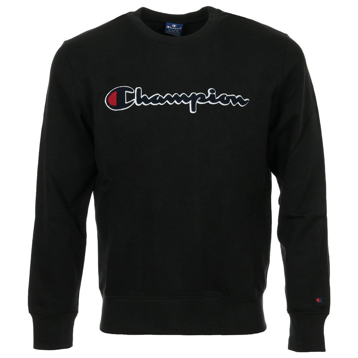 Abbigliamento Uomo Felpe Champion Crewneck Sweatshirt Nero
