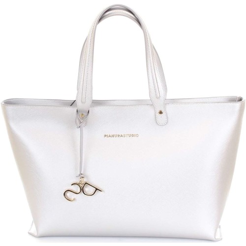 Borse Donna Tote bag / Borsa shopping Pianura Studio P16GLWA10000 Shopper Donna argento Argento