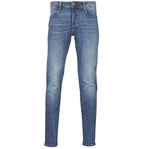 Abbigliamento Uomo Jeans slim G-Star Raw 3301 SLIM Blu / Moyen