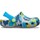 Scarpe Bambina Sandali Crocs CLASSIC SEASONAL GRPHC CLG Grigio