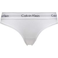 Biancheria Intima Donna Perizoma Calvin Klein Jeans 0000F3787E Bianco