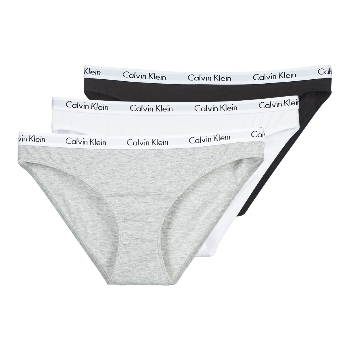 Calvin Klein Jeans CAROUSEL BIKINI X 3 Nero / Bianco / Grigio / Chiné -  Consegna gratuita | Spartoo.it ! - Biancheria Intima Culotte e slip Donna  40,00 €