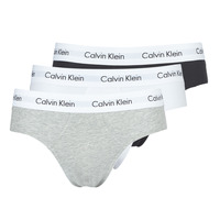 Biancheria Intima Uomo Boxer Calvin Klein Jeans COTTON STRECH HIP BREIF X 3 Nero / Bianco / Grigio / Chiné