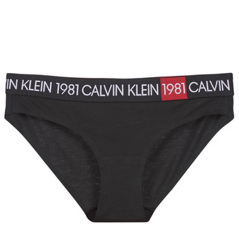 Biancheria Intima Donna Culotte e slip Calvin Klein Jeans BIKINI Nero