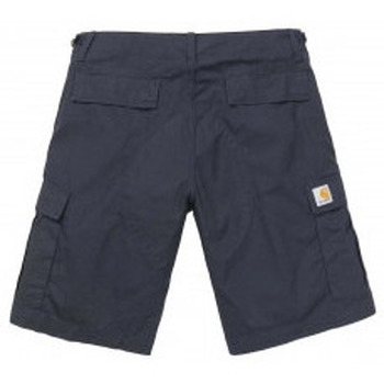 Abbigliamento Uomo Shorts / Bermuda Carhartt Pantaloncini Aviation Short - Dark Navy Rinsed Blu