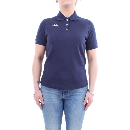 Abbigliamento Donna T-shirt maniche corte Kappa 302B3C0 Blu
