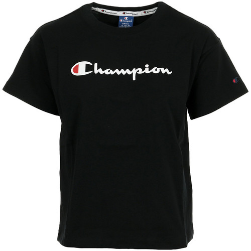 Abbigliamento Donna T-shirt maniche corte Champion Crewneck T-shirt Wn's Nero