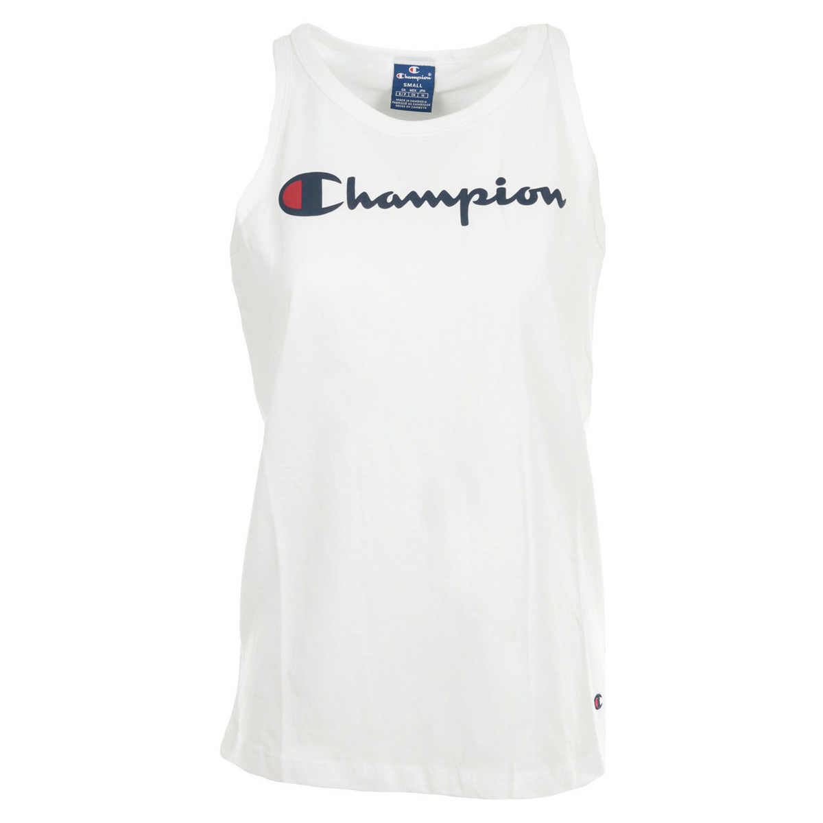 Abbigliamento Donna Top / T-shirt senza maniche Champion Tank Top Bianco