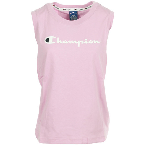 Abbigliamento Donna Top / T-shirt senza maniche Champion Tank Top Wn's Rosa