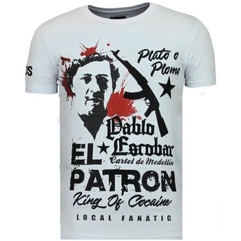 Abbigliamento Uomo T-shirt maniche corte Local Fanatic 65019263 Bianco