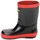 Scarpe Unisex bambino Stivali da pioggia Havaianas RAIN BOOTS Nero / Rosso
