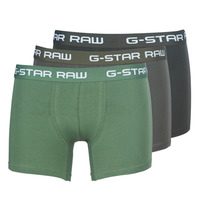Biancheria Intima Uomo Boxer G-Star Raw CLASSIC TRUNK CLR 3 PACK Nero / Verde