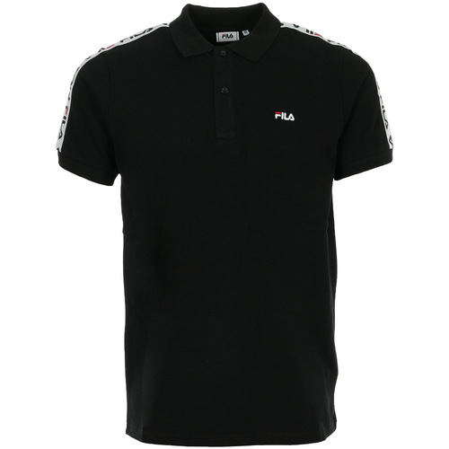 Abbigliamento Uomo T-shirt & Polo Fila Tibor Polo Shirt Nero