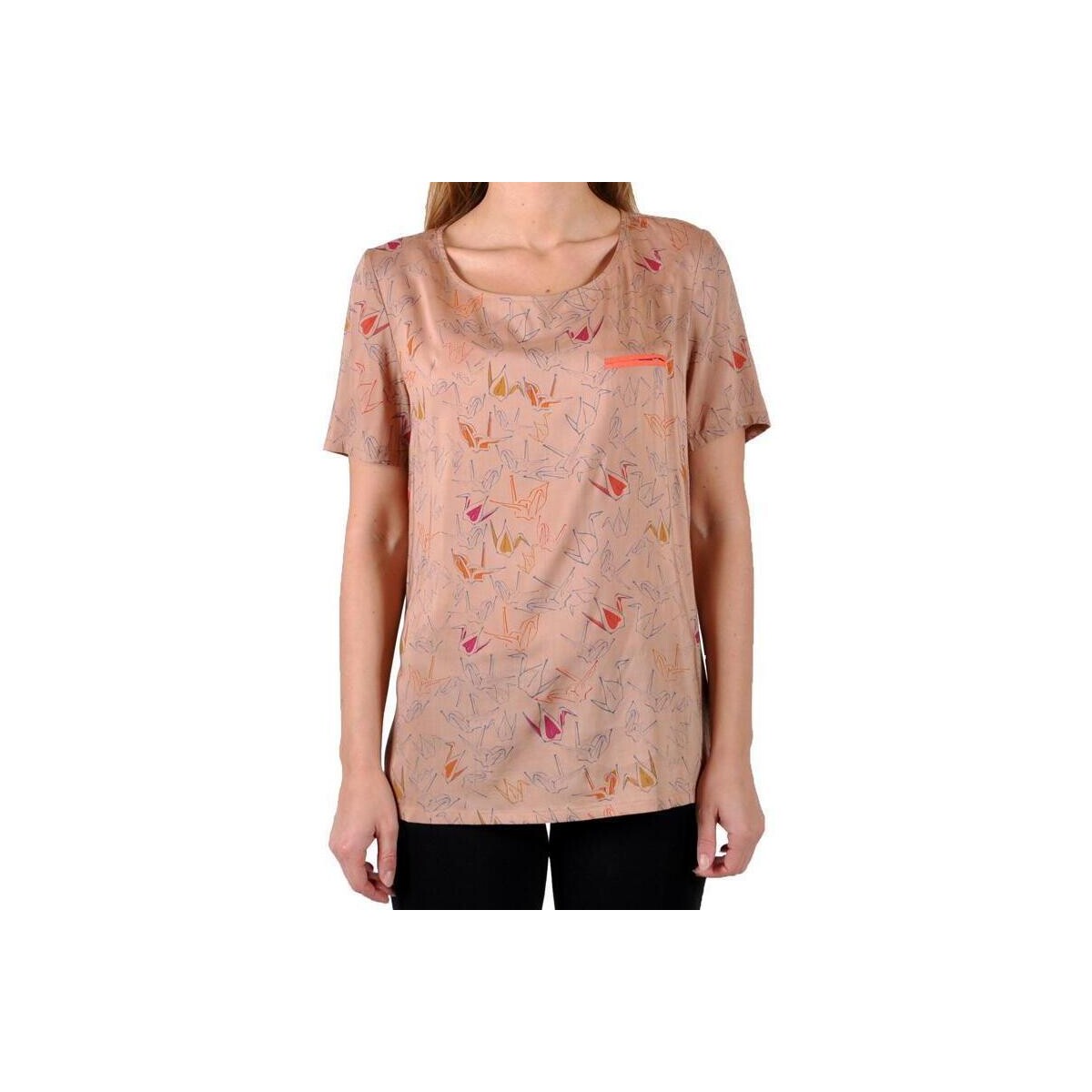 Abbigliamento Donna T-shirt & Polo Good Look 16146 Marrone