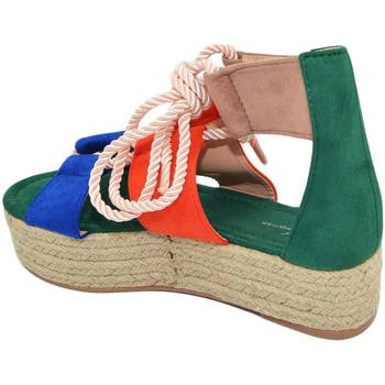 Image of Tronchetti Malu Shoes Scarpe Sandalo basso donna espadrillas con para alta colorati camoufla