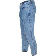 Jeans uomo denim lavaggio graduale slim fit a cavallo basso 4 t