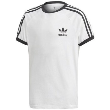 Abbigliamento Bambino T-shirt maniche corte adidas Originals 3STRIPES Legend Bianco, Nero