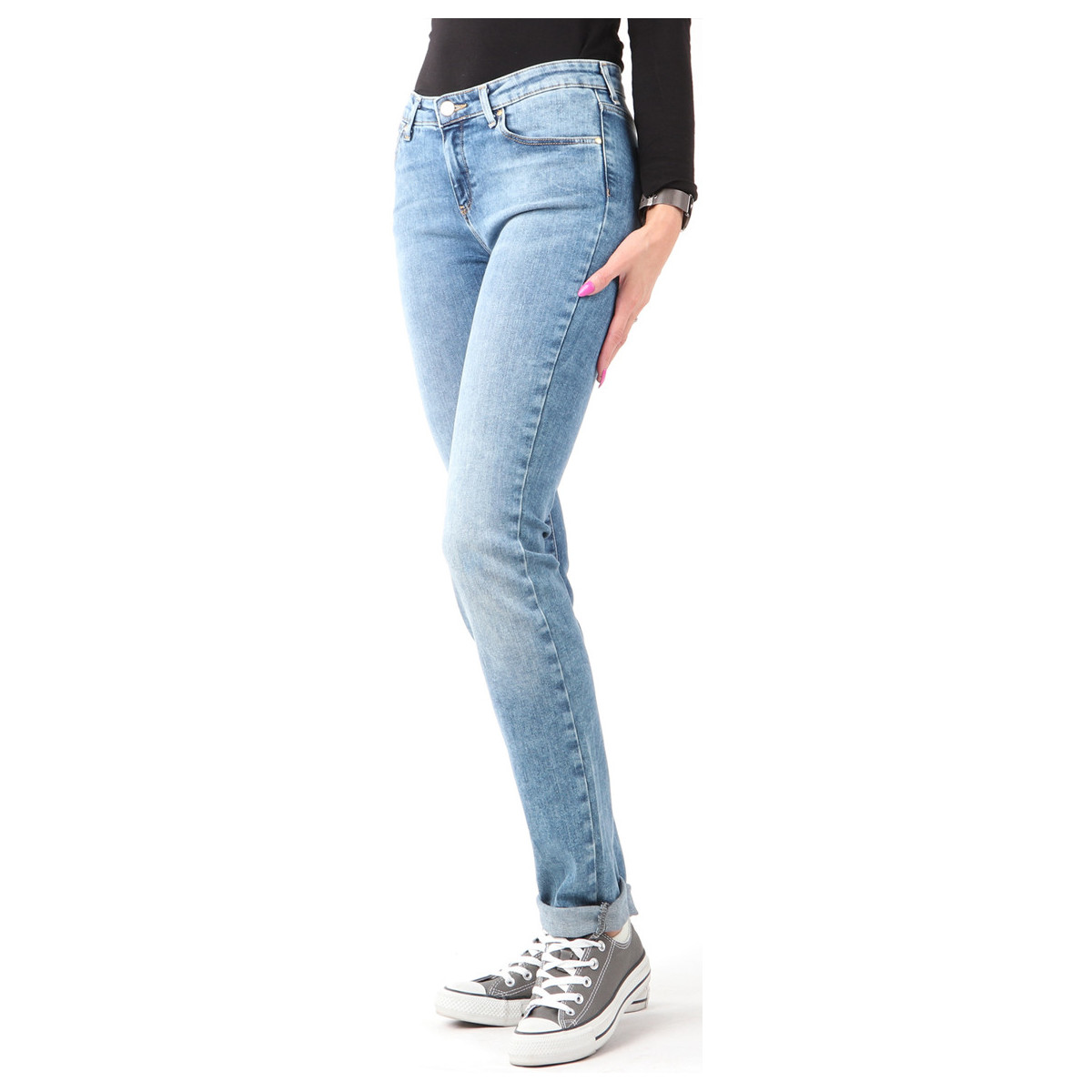 Abbigliamento Donna Jeans skynny Wrangler Slim Best Blue W28LX794O Blu