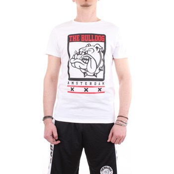 Abbigliamento Uomo T-shirt maniche corte The Bulldog tbda478 Bianco