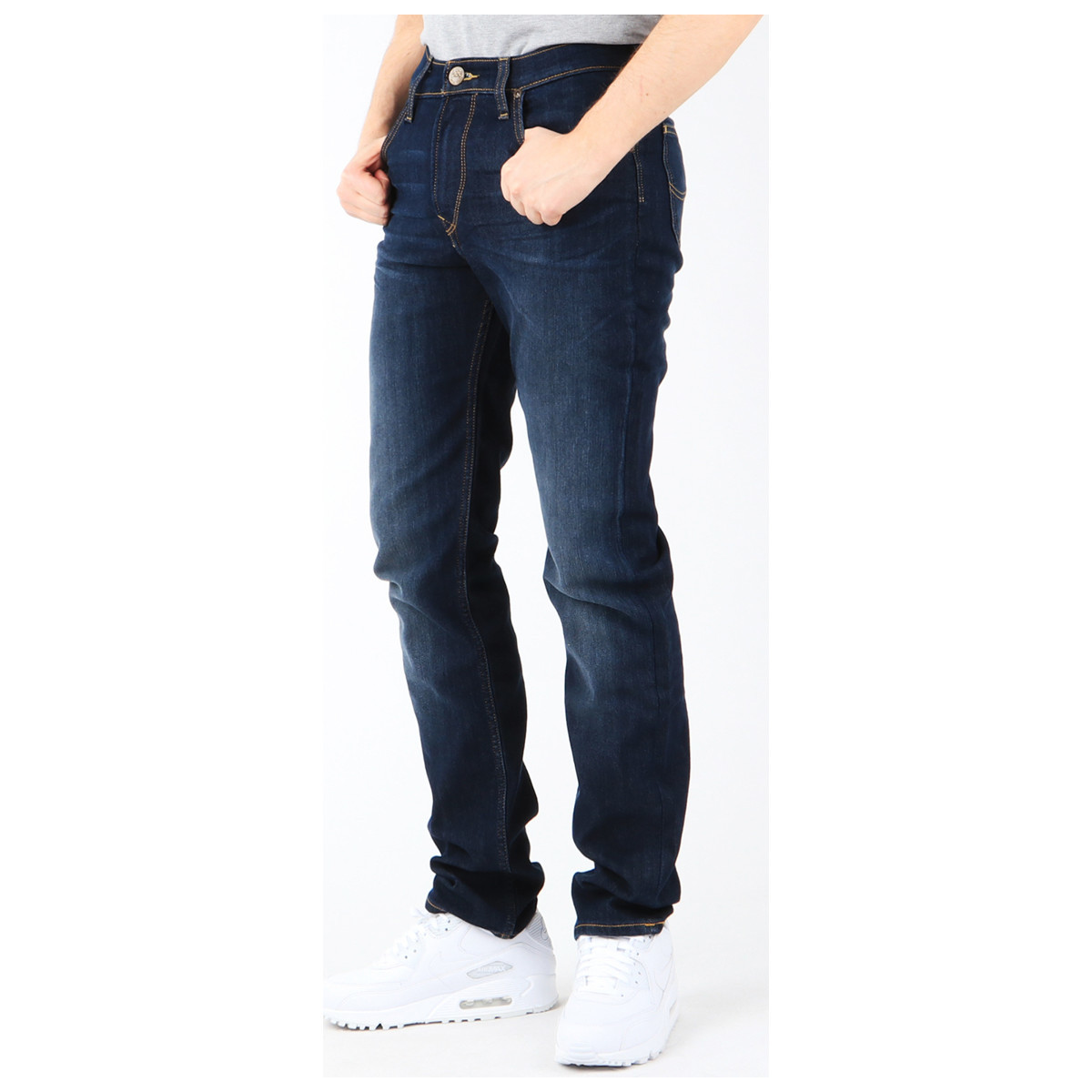 Abbigliamento Uomo Jeans slim Lee Luke Deep Shadow L719YQDP Blu