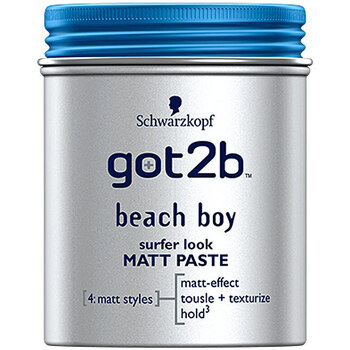 Bellezza Uomo Gel & Modellante per capelli Schwarzkopf Got2b Beach Boy Matt Paste Sufer Look 