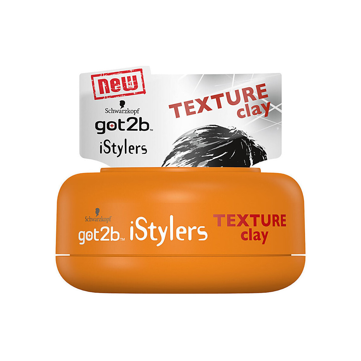 Bellezza Gel & Modellante per capelli Schwarzkopf Got2b Istylers Texture Clay 