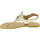 Scarpe Donna Sandali Attica Sandals Sandalo infradito donna basso artemis con cinturino alla cav Oro