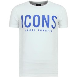 Abbigliamento Uomo T-shirt maniche corte Local Fanatic 94437529 Bianco