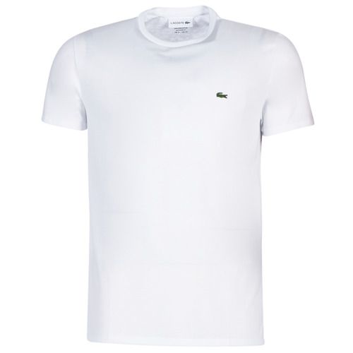 Lacoste TH6709 Bianco - Consegna gratuita | Spartoo.it ! - Abbigliamento  T-shirt maniche corte Uomo 44,00 €