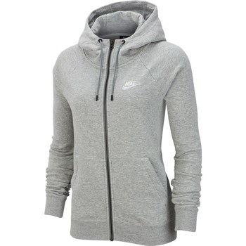 Abbigliamento Donna Felpe Nike Wmns Essential FZ Fleece Grigio