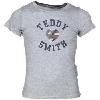 Abbigliamento Bambina T-shirt & Polo Teddy Smith 51005733D Grigio