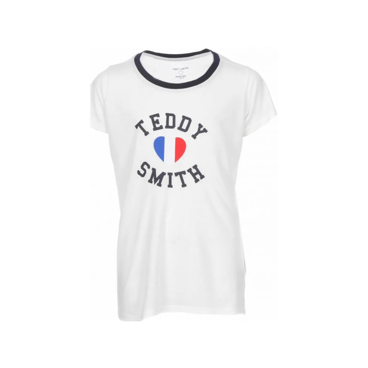 Abbigliamento Bambina T-shirt & Polo Teddy Smith 51005733D Bianco