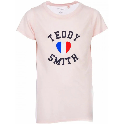 Abbigliamento Bambina T-shirt & Polo Teddy Smith 51005733D Rosa