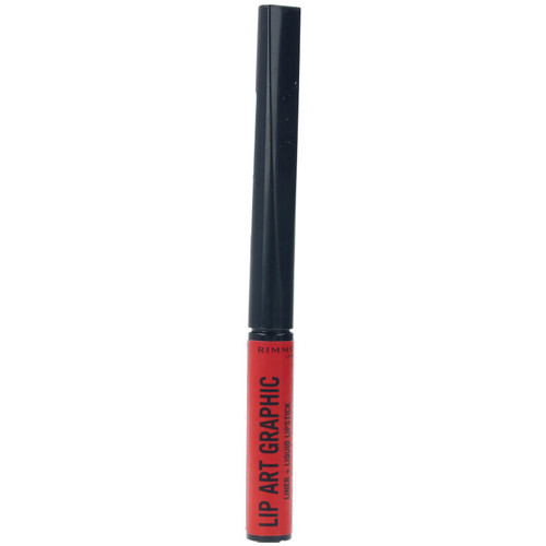 Bellezza Donna Rossetti Rimmel London Lip Art Graphic Liner&liquid Lipstick 610-hot Spot 