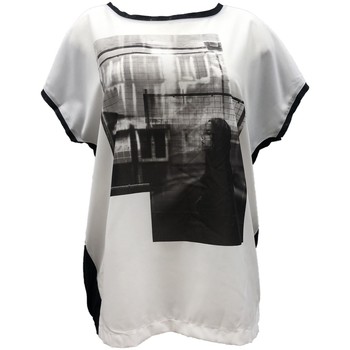 Abbigliamento Donna T-shirt maniche corte Vero Moda Weei SL Wide Top 10113882 Noir Nero