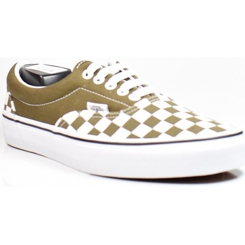 Scarpe Donna Sneakers Vans era (checkerboard) beech trwht VN0A4BV4VXI1 Verde