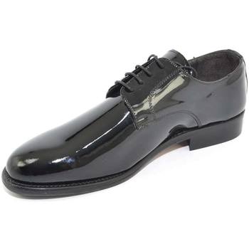 Image of Classiche basse Malu Shoes Scarpe Scarpe eleganti liscie nero in vernice vera pelle made in italy