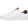 Scarpe Uomo Sneakers Schmoove Spark Clay Cuir Homme Blanc Noir Bianco