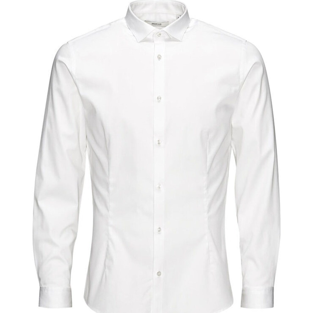 Abbigliamento Uomo Camicie maniche lunghe Premium By Jack&jones 12097662 Bianco