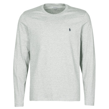 Abbigliamento Uomo T-shirt maniche corte Polo Ralph Lauren L/S CREW-CREW-SLEEP TOP Grigio