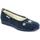 Scarpe Donna Pantofole Emanuela 2087 Blu