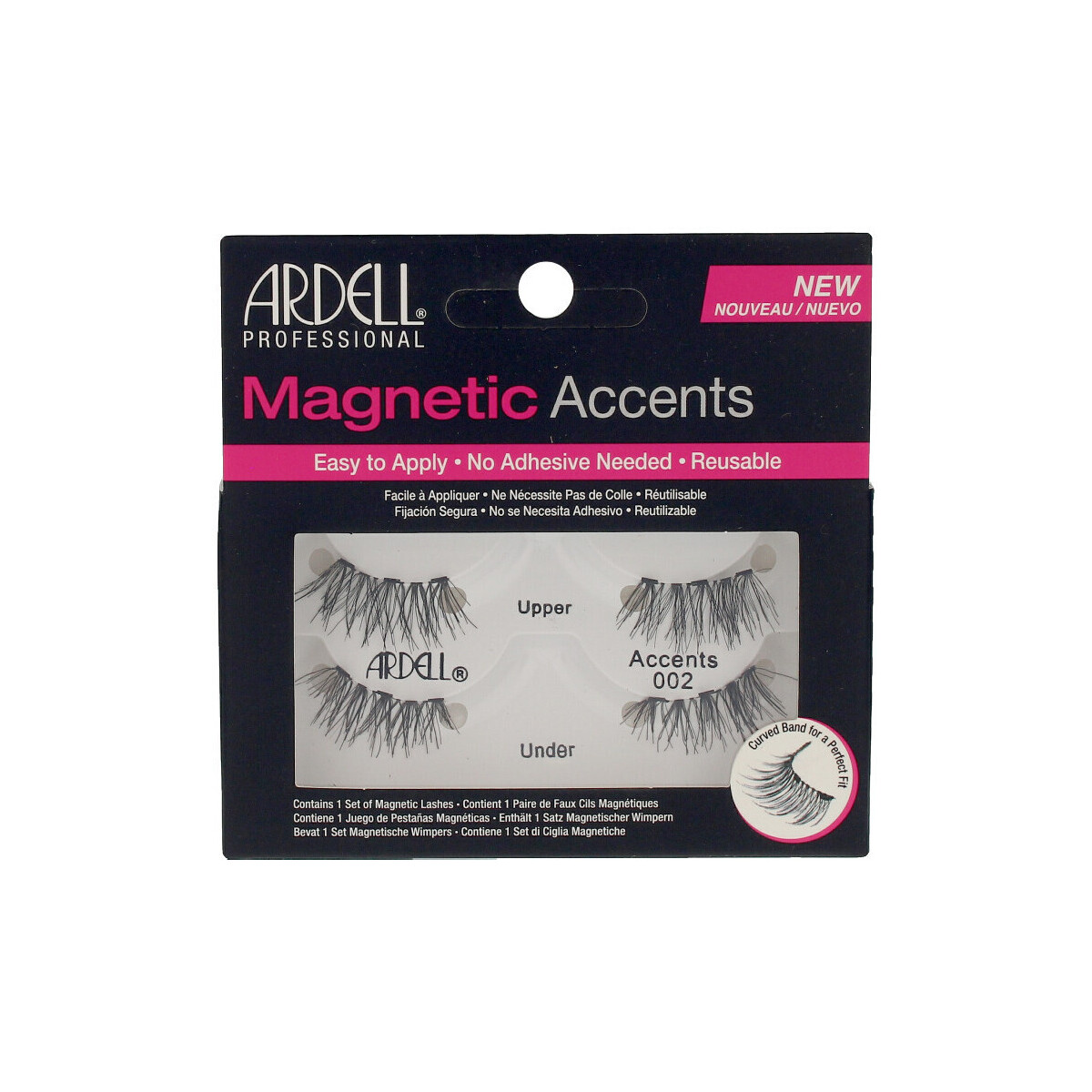 Bellezza Donna Mascara Ciglia-finte Ardell Magnetic Accent Doble Pestañas 002 